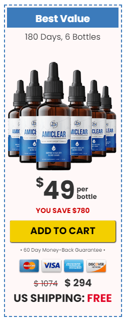 Amiclear - 6 Bottles